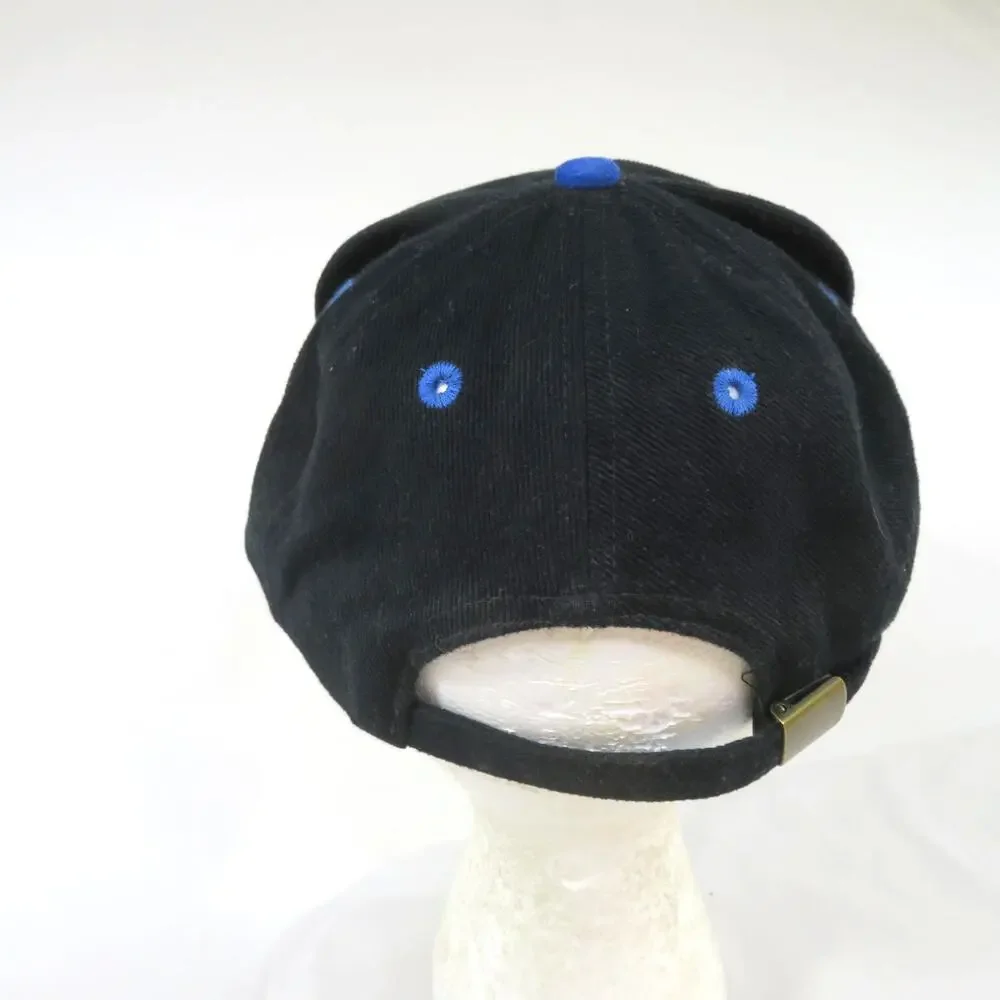 Bryce Canyon Dad Hat, Blue White Black, Adjustable Slide Back 1990s